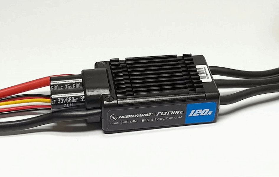 Electronic Speed Controller (ESC) FlyFun Small 120A-6S-V5